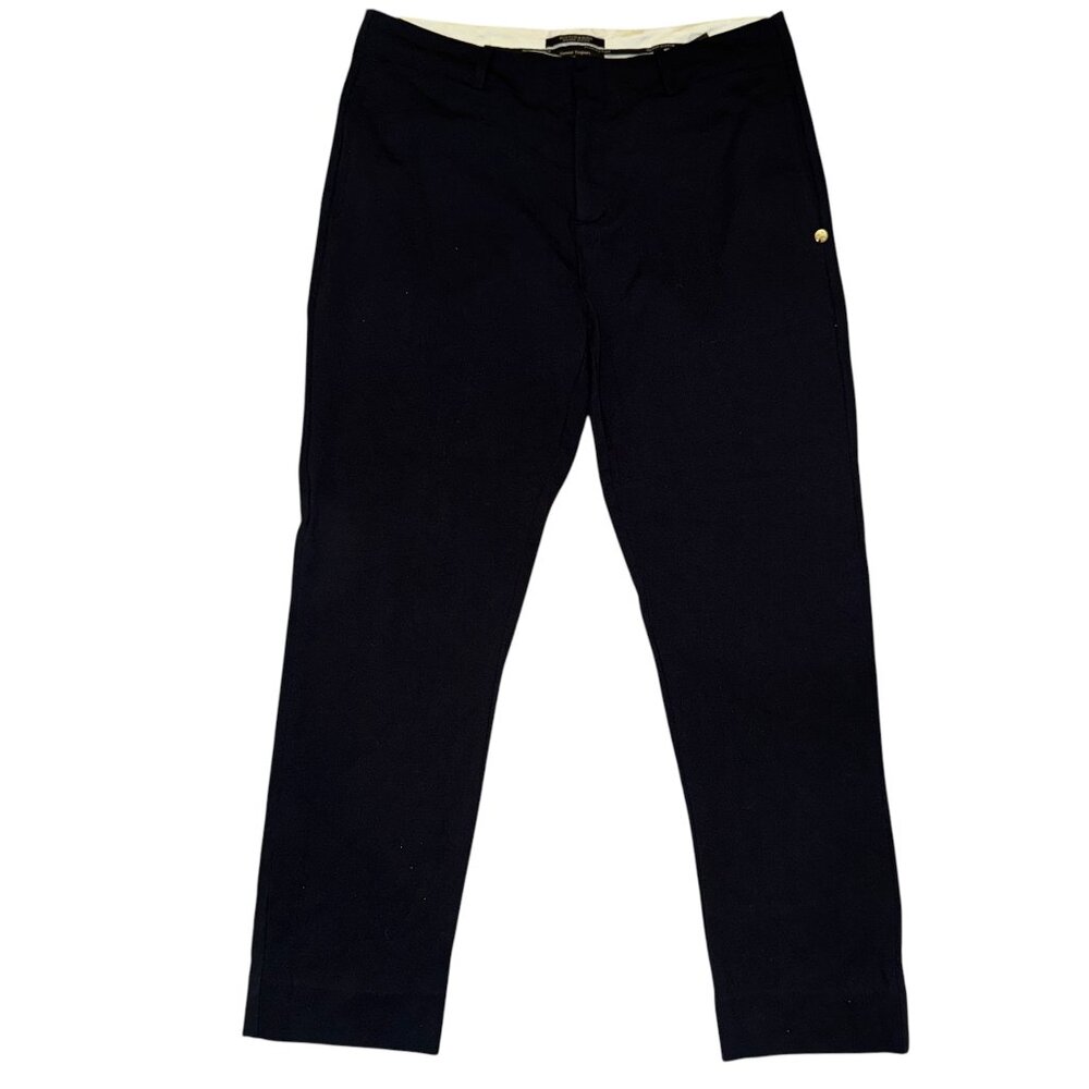 LN SCOTCH & SODA L'Amour Toujours Navy Blue Tapered Leg Trouser Pants Sz…